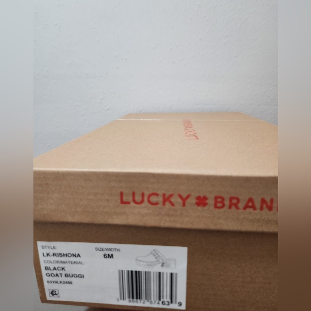 ***LUCKY BRAND***Rishona Clog Size: 6 Color: Black - Picture 11 of 12